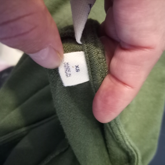 GAP Olive Green Short Sleeve Dress - Picture 3 of 5